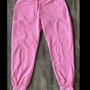 Med Couture Scrubs Pink Joggers SP